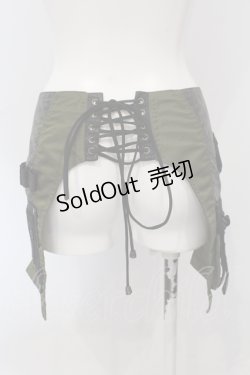 画像4: Qutie Frash / ナイロンラップパーツ  カーキグリーン O-25-06-30-145-QU-SK-IG-OS