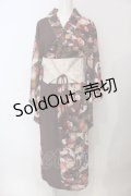 Qutie Frash / 浴衣4点SET  鶴RED O-25-06-30-146-QU-OP-IG-OS