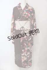 Qutie Frash / 浴衣4点SET  鶴RED O-25-06-30-146-QU-OP-IG-OS
