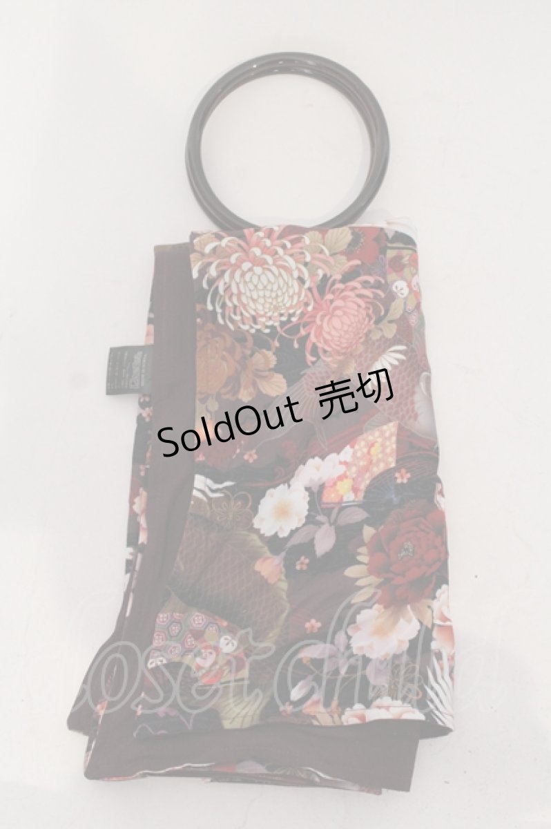 画像4: Qutie Frash / 浴衣4点SET  鶴RED O-25-06-30-146-QU-OP-IG-OS (4)
