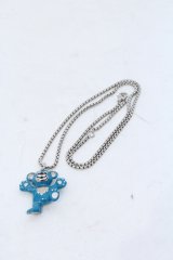 MILKBOY / ベアネックレス  ブルー×シルバー O-25-06-30-004-MB-AC-OW-ZT0803N