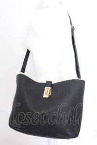 NieR Clothing / 3WAY PU LEATHER BAG[BAG IN BAG付き] バッグ  ブラック O-25-06-30-005-PU-BG-IG-OS