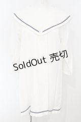 MILK / SAILORチュニック  シロ O-25-07-05-041-ML-JA-IG-OS