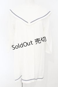 MILK / SAILORチュニック  シロ O-25-07-05-041-ML-JA-IG-OS