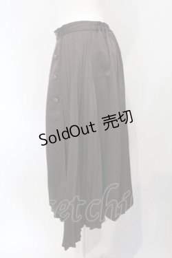 画像2: axes femme / ダブルプリーツスカート  ブラウン O-25-07-05-046-AX-SK-IG-OS