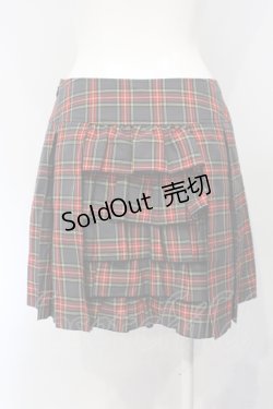画像3: PEACE NOW / バックティアードスカート M グレーチェック O-25-07-05-047-PU-SK-IG-OS