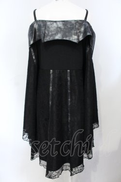 画像3: Qutie Frash / オフショル蝙蝠カーディガン  ブラック O-25-07-05-053-QU-TO-IG-OS