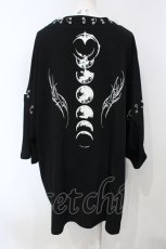画像3: REFLEM / ピアスリング朔望半袖Tシャツ ブラック O-25-07-05-057-PU-TO-IG-ZT021 (3)