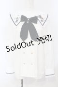 Amavel / Mysterious Night CIRCUSブラウス  シロ×グリーン O-25-07-05-059-CA-BL-IG-OS