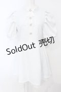 Swankiss / EK elegant tweed O/P ワンピース F サックス O-25-07-05-060-CA-OP-YM-OS