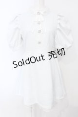 Swankiss / EK elegant tweed O/P ワンピース F サックス O-25-07-05-060-CA-OP-YM-OS
