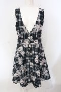 axes femme / バラチェックジャンドレ  グリーン O-25-07-05-064-AX-SK-IG-OS