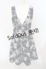 axes femme / バラチェックジャンドレ  グリーン O-25-07-05-064-AX-SK-IG-OS