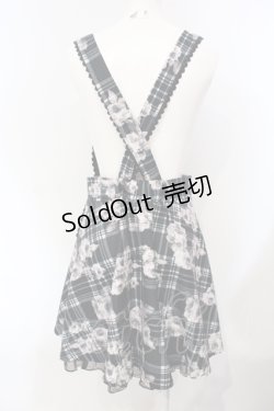 画像2: axes femme / バラチェックジャンドレ  グリーン O-25-07-05-064-AX-SK-IG-OS