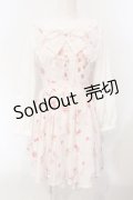 LIZ LISA / Strawberry Tea Partyワンピース  ピンク×シロ O-25-07-05-066-LO-OP-IG-OS