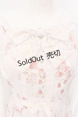 画像2: LIZ LISA / Strawberry Tea Partyワンピース  ピンク×シロ O-25-07-05-066-LO-OP-IG-OS