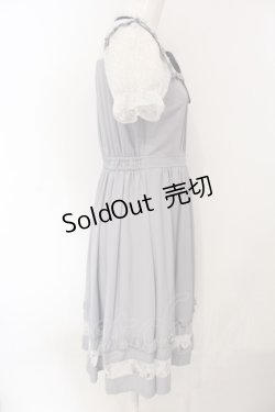 画像2: axes femme POETIQUE / レースビスチェ切り替えワンピ  グレー O-25-07-05-069-AX-OP-IG-OS