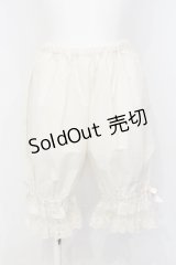Innocent World / サイドリボンドローワーズ M アイボリー O-25-07-05-009-IW-PA-IG-OS