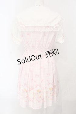 画像5: LIZ LISA / Sweet Bear Gelatoワンピース  ピンク×シロ O-25-07-05-070-LO-OP-IG-OS