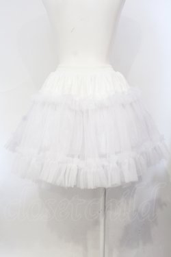 画像3: AND ROMEO / パニエ ボリューム Aライン P2  ホワイト O-25-07-05-011-LO-SK-IG-OS