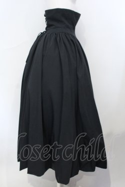 画像2: ATELIER BOZ / ドロシー コルセットロングバルーンスカート  ブラック O-25-07-05-018-EL-SK-IG-OS