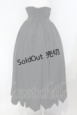 画像3: ATELIER BOZ / ドロシー コルセットロングバルーンスカート  ブラック O-25-07-05-018-EL-SK-IG-OS