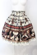 Angelic Pretty / British Bearスカート  アイボリー O-25-07-05-022-AP-SK-IG-OS