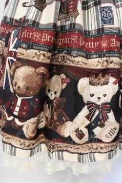 画像2: Angelic Pretty / British Bearスカート  アイボリー O-25-07-05-022-AP-SK-IG-OS