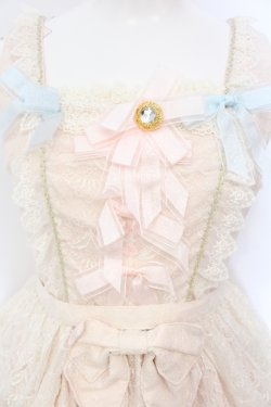 画像2: BABY,THE STARS SHINE BRIGHT / Marie Antoinette Laceジャンパースカート  ピンク O-25-07-05-024-BA-OP-OW-OS