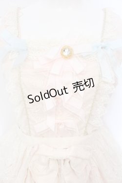 画像2: BABY,THE STARS SHINE BRIGHT / Marie Antoinette Laceジャンパースカート  ピンク O-25-07-05-024-BA-OP-OW-OS