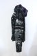 画像2: MAD / スカルガーゼフード付きブラウス M ブラック O-25-07-07-031-PU-BL-IG-OS (2)