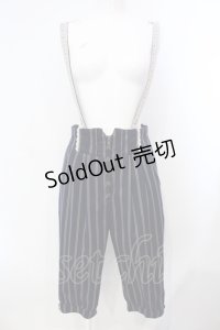 axes femme POETIQUE / サス付きハーフパンツ M ネイビー O-25-07-07-005-AX-PA-OW-OS
