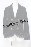 axes femme / ナポレオンカットジャケット M クロ O-25-07-07-049-AX-JA-OW-OS