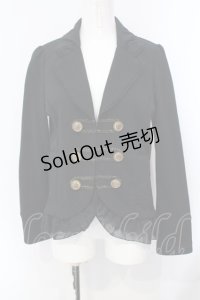 axes femme / ナポレオンカットジャケット M クロ O-25-07-07-049-AX-JA-OW-OS