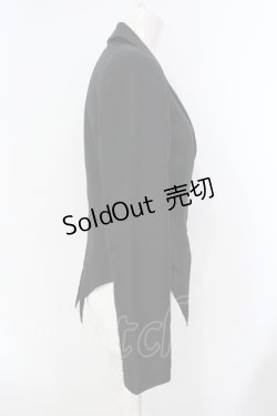 画像2: PEACE NOW / 燕尾3ボタンジャケット M ブラック O-25-07-07-051-PU-JA-OW-OS