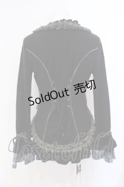 画像3: Ozz oneste / バタフライptボレロレイヤードトップス  ブラック×パープル×ブルー O-25-07-07-058-OO-TO-OW-OS
