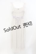 F&A / 編み上げシフォンキャミワンピース F ベージュ O-25-07-07-063-LO-OP-OW-OS