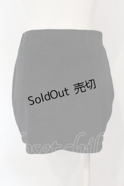 画像2: EATME / ガーターデザインミニスカート F クロ O-25-07-07-067-LO-SK-OW-OS