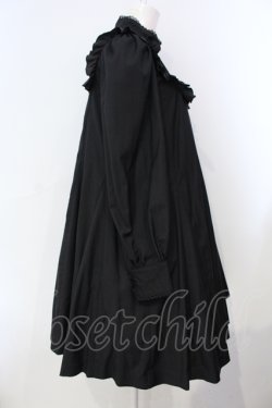 画像2: Sheglit / "Sistina"タックワンピース M ブラック O-25-07-07-007-EL-OP-OW-OS