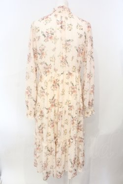 画像3: axes femme / ドビー花柄ワンピース M アイボリー O-25-07-07-076-AX-OP-OW-OS