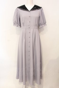 画像1: EATME / ヘチマカラーマキシワンピース M ラベンダー O-25-07-07-088-LO-OP-OW-OS