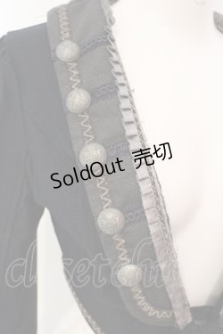 画像2: OZZ ANGELO / ダブルボタンショートジャケット  ネイビー O-25-07-07-013-OO-JA-IG-OS