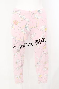 画像1: MILK / イースターバニーptレギンス  ピンク O-25-07-07-003-ML-PA-OW-OS