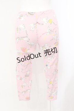 画像2: MILK / イースターバニーptレギンス  ピンク O-25-07-07-003-ML-PA-OW-OS