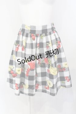 画像1: MILK / フルーチェスカート  クロ O-25-07-08-038-ML-SK-OW-ZT310