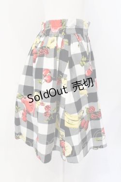 画像2: MILK / フルーチェスカート  クロ O-25-07-08-038-ML-SK-OW-ZT310