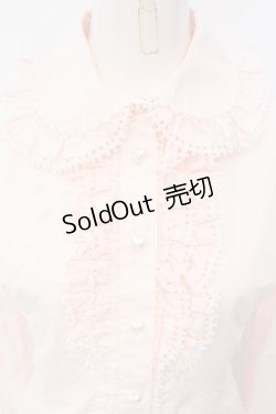 画像2: BABY,THE STARS SHINE BRIGHT / Petitフリルブラウス  ピンク O-25-07-08-039-BA-BL-OW-OS