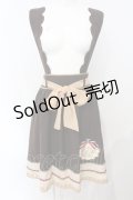 axes femme POETIQUE / サス付きビスケットスカート  ブラウン O-25-07-08-040-AX-SK-IG-ZT460