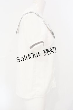 画像3: axes femme POETIQUE / スプーン＆フォーク刺繍ブラウス M オフ×ブラウン O-25-07-08-041-AX-BL-IG-OS