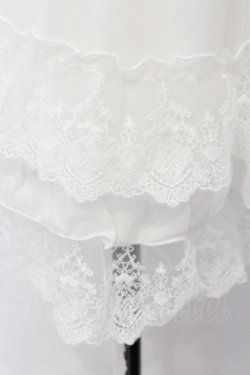 画像2: axes femme POETIQUE / 調節リボン付ミニペチパンツ M シロ O-25-07-08-048-AX-PA-OW-OS
